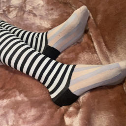 Stripy socks