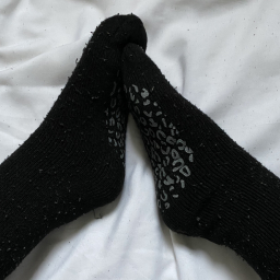 Smelly black socks