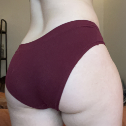 Cute maroon panties