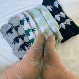 Dirty leaf socks