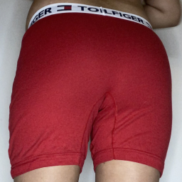 Red Tommy hilfiger mens boxers